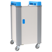 LapCabby Vertical Compact 16 Laptops or Chromebooks and Tablets up to 17? Charging Trolley