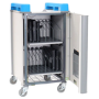 LapCabby Vertical Compact 16 Laptops or Chromebooks and Tablets up to 17? Charging Trolley