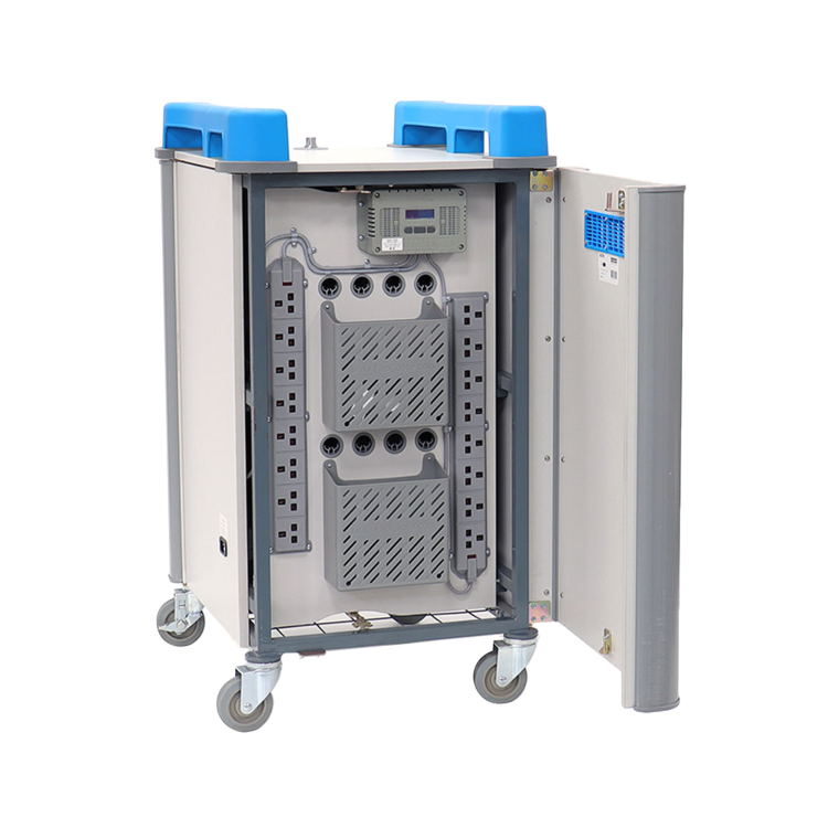 LapCabby Vertical Compact 16 Laptops or Chromebooks and Tablets up to 17? Charging Trolley