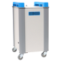 LapCabby Vertical Compact 16 Laptops or Chromebooks and Tablets up to 17? Charging Trolley