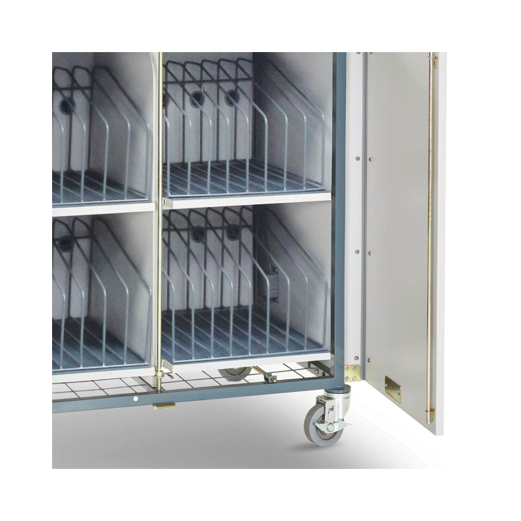 LapCabby 32 Laptops or Chromebooks up to 17" Vertical Charging Trolley