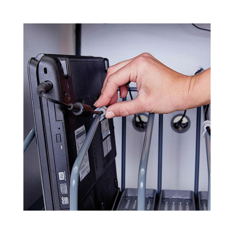 LapCabby 32 Laptops or Chromebooks up to 17" Vertical Charging Trolley