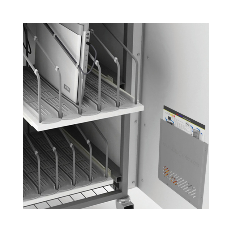 LapCabby 32 Laptops or Chromebooks up to 17" Vertical Charging Trolley