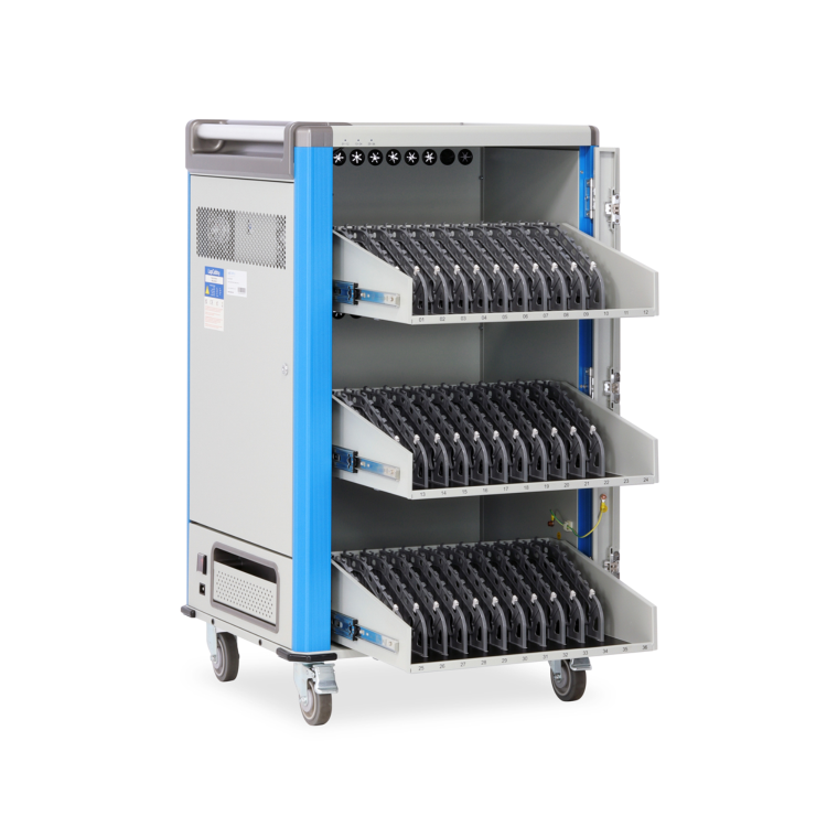 LapCabby Essential 36 Laptops and other devices up to 15.6” Charging Trolley