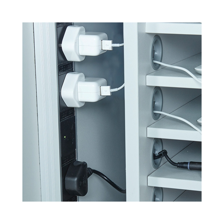 LapCabby Lyte Single Door 10 Laptops or Chromebooks and Tablets up to 15.6" Charging Trolley