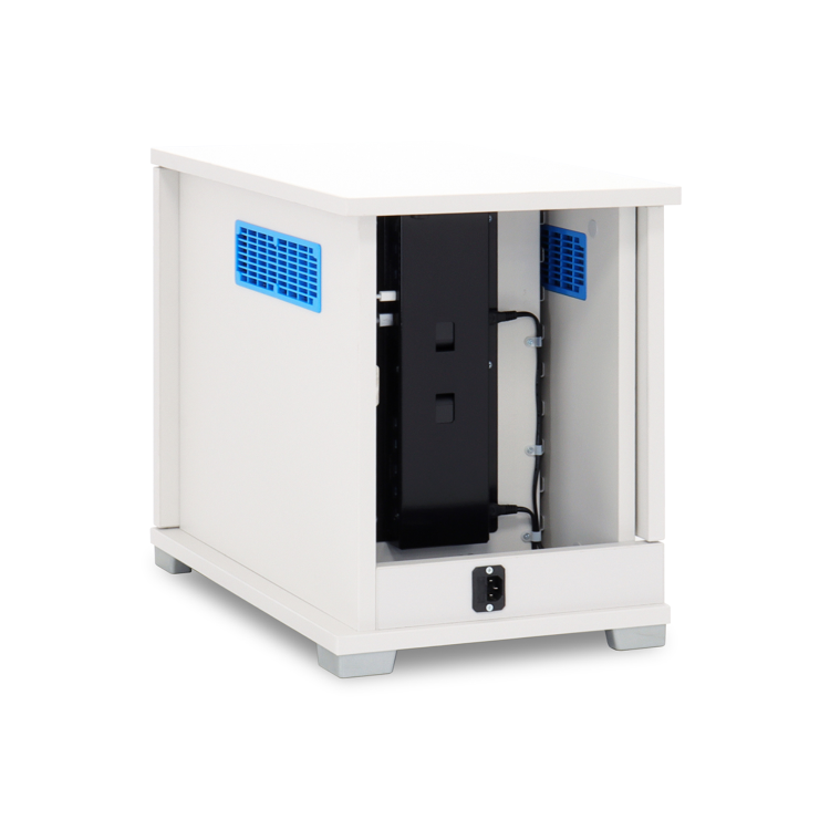 LapCabby Lyte Single Door 10 USB-C Devices up to 11" Horizontal 30W Charging Cabinet