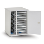 LapCabby Lyte Single Door 10 Laptops or Chromebooks and Tablets up to 15.6" Charging Cabinet