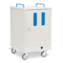 LapCabby Lyte Single Door 16 Laptops or Chromebooks and Tablets up to 15.6" Charging Trolley