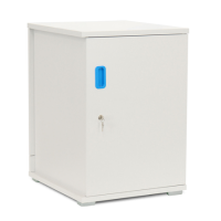 LapCabby Lyte Single Door Plastic Shelf 16 Laptops or Chromebooks and Tablets up to 15.6" Charging Cabinet