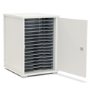 LapCabby Lyte Single Door Plastic Shelf 16 Laptops or Chromebooks and Tablets up to 15.6" Charging Cabinet