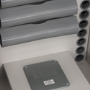 LapCabby Lyte Single Door Plastic Shelf 16 Laptops or Chromebooks and Tablets up to 15.6" Charging Cabinet
