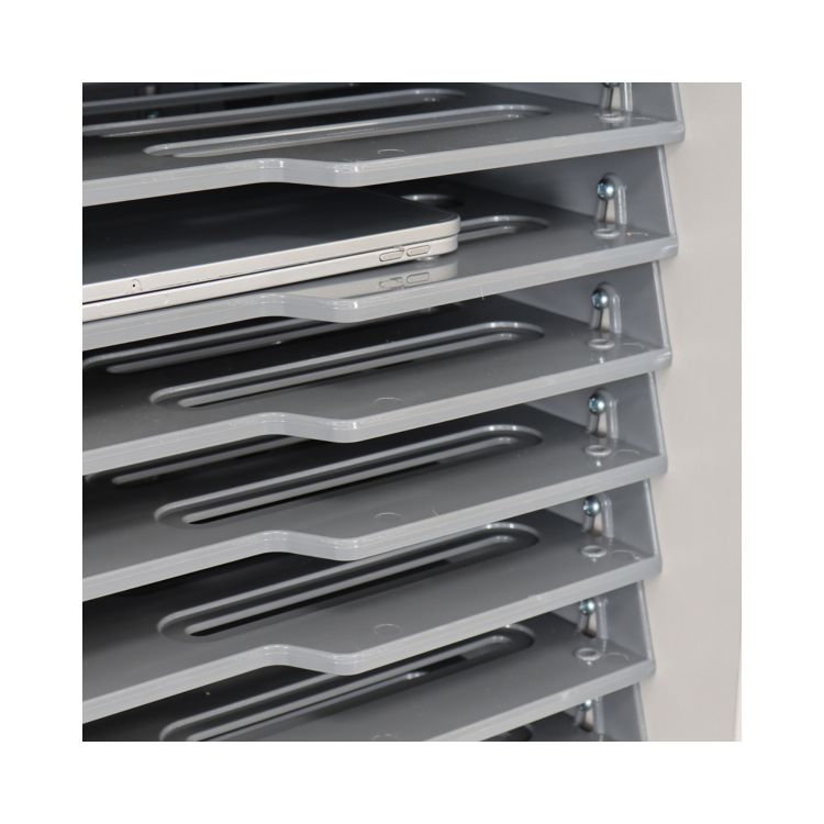 LapCabby Lyte Single Door Plastic Shelf 16 Laptops or Chromebooks and Tablets up to 15.6" Charging Cabinet