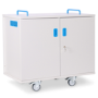 LapCabby Lyte Double Door 32 Laptops or Chromebooks and Tablets up to 15.6" Charging Trolley