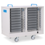 LapCabby Lyte Double Door 32 Laptops or Chromebooks and Tablets up to 15.6" Charging Trolley