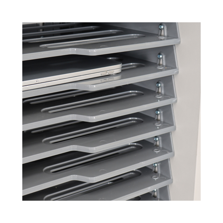 LapCabby Lyte Double Door 32 Laptops or Chromebooks and Tablets up to 15.6" Charging Trolley