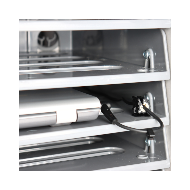 LapCabby Lyte Double Door 32 Laptops or Chromebooks and Tablets up to 15.6" Charging Trolley
