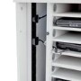 LapCabby Lyte Single Door 10 Laptops or Chromebook and Tablet up to 15.6" Charging Trolley