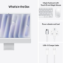 Apple iMac 2024 M4 10-Core 24GB RAM 512GB SSD 24 Inch 4.5K All-in-One PC - Silver