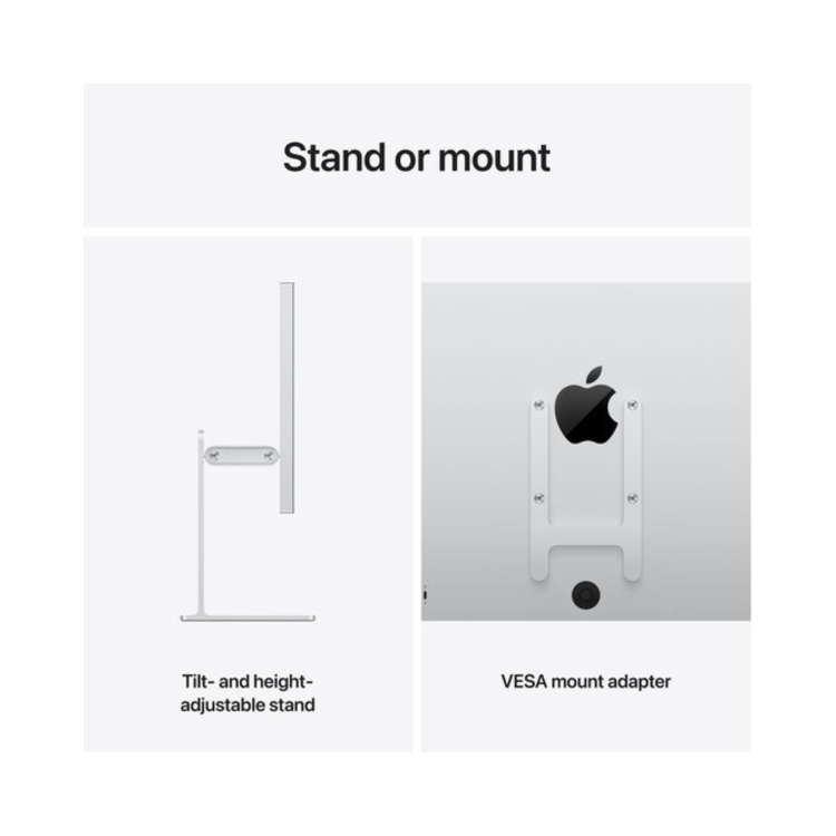 Apple Studio Display XDR 27" 5K Retina Standard Glass Tilt & Height-Adjustable Monitor