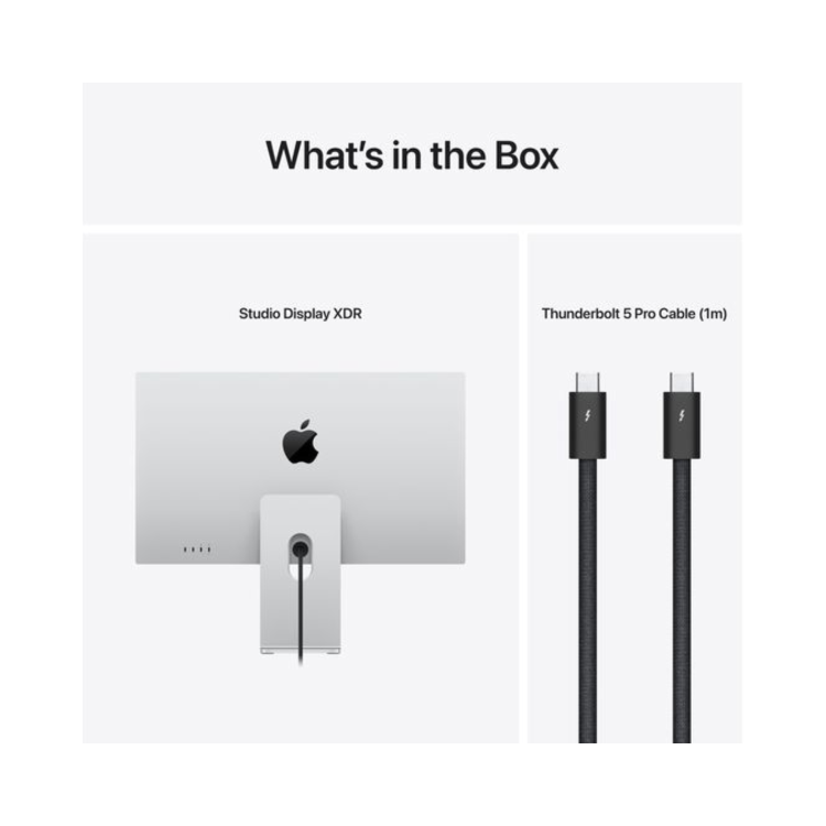 Apple Studio Display XDR 27" 5K Retina Standard Glass Tilt & Height-Adjustable Monitor