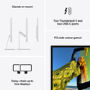 Apple Studio Display 27" 5K Retina Standard Glass Tilt-Adjustable Monitor