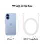 Apple iPhone 17 Mist Blue 6.3" 256GB 5G Unlocked & SIM Free Smartphone