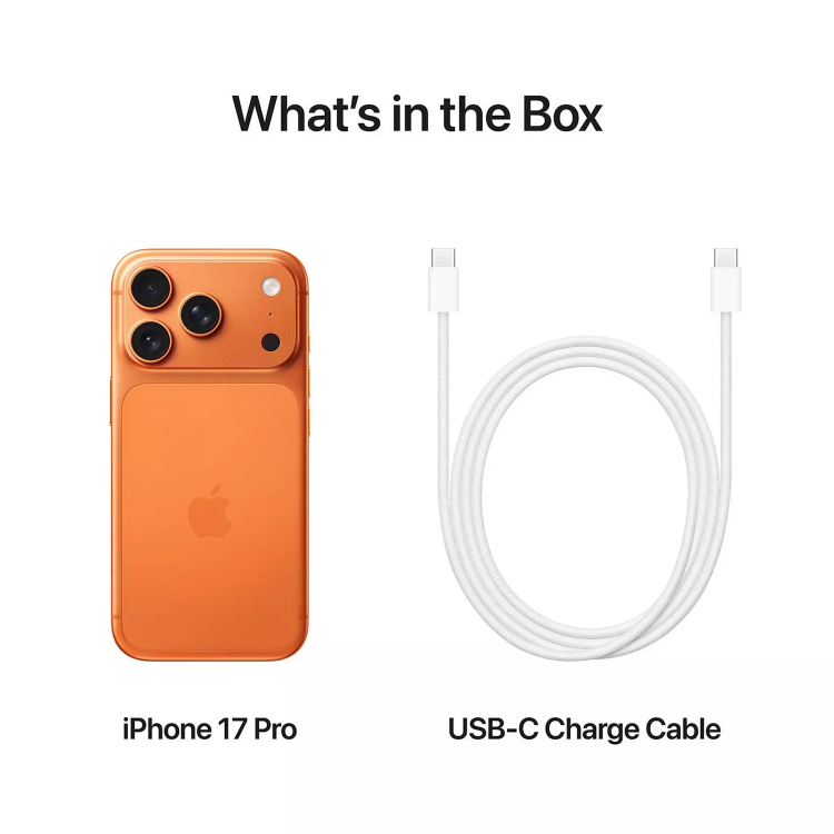 Apple iPhone 17 Pro Cosmic Orange 6.3" 1TB 5G Unlocked & SIM Free Smartphone