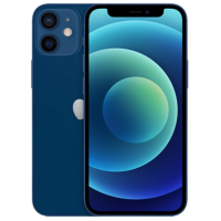 Refurbished Apple iPhone 12 Mini Blue 5.4" 128GB 5G Unlocked & SIM Free Smartphone
