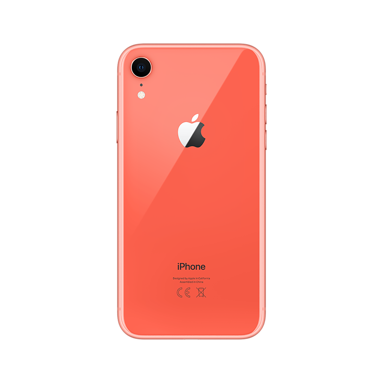 Refurbished Apple iPhone XR Coral 6.1" 128GB 4G Unlocked & SIM Free Smartphone