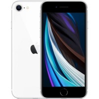 Refurbished Apple iPhone SE 2020 White 4.7" 64GB 4G Unlocked & SIM Free Smartphone