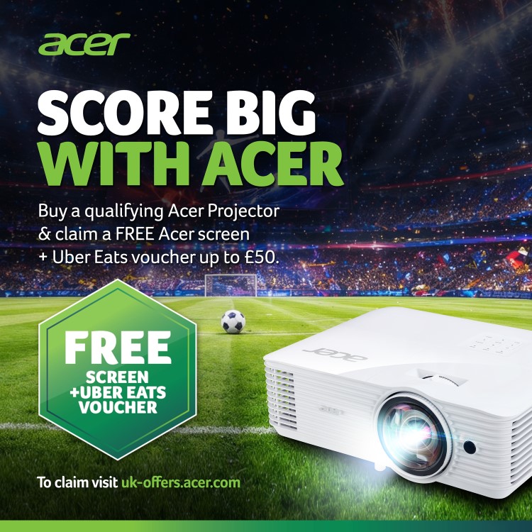 Acer H6815BD 4K UHD 4000 Lumens DLP Projector