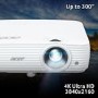 Acer H6815BD 4K UHD 4000 Lumens DLP Projector