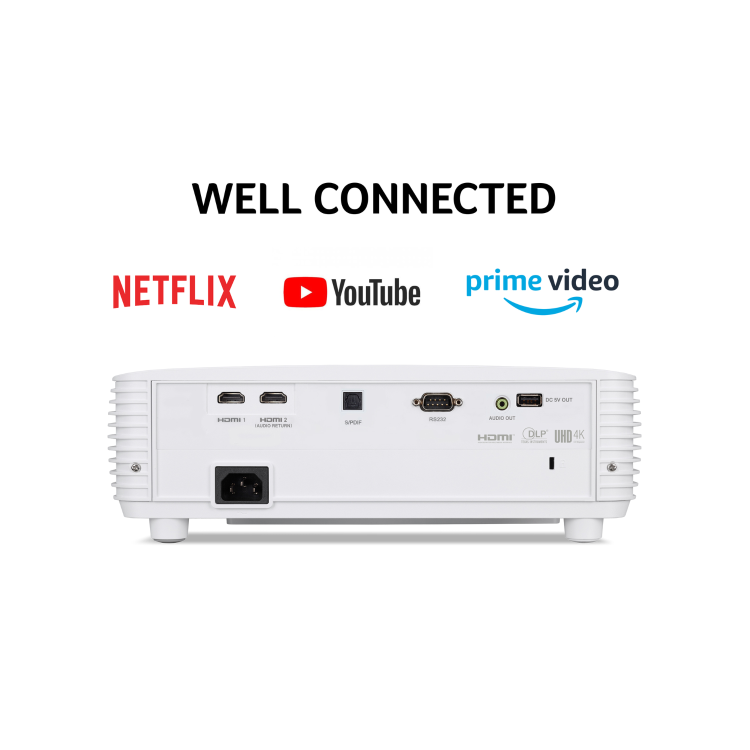 Acer Vero H6830BD 4K UHD 4000 Lumens LED DLP Projector