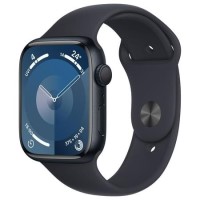 Refurbished Apple Watch Series 9 GPS 41mm Midnight Aluminium Case with Midnight Sport Band - S/M
