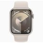 Refurbished Apple Watch Series 9 GPS 45mm Starlight Aluminium Case with Starlight Sport Band  M/L
