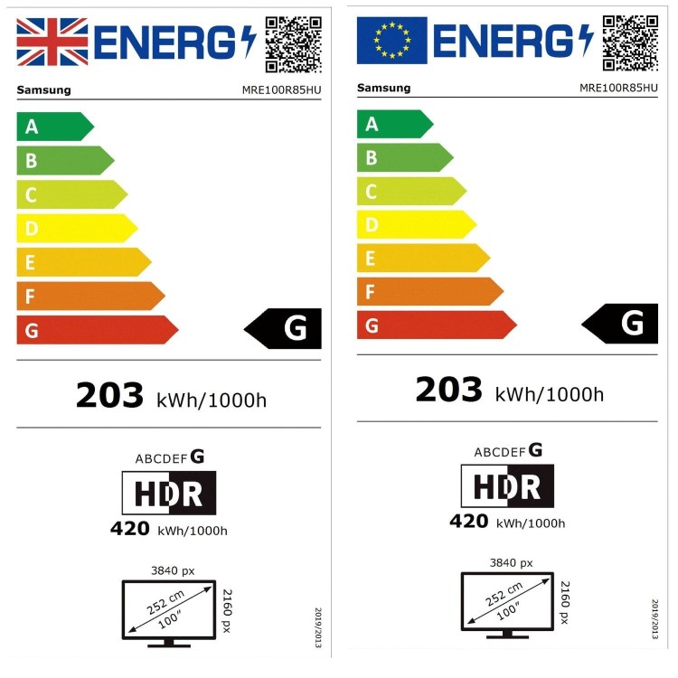 Samsung MRE100R85HUXXU 100" Micro RGB 4K Ultra HD Smart TV with Tizen OS Dolby Atmos & 144Hz Gaming TV