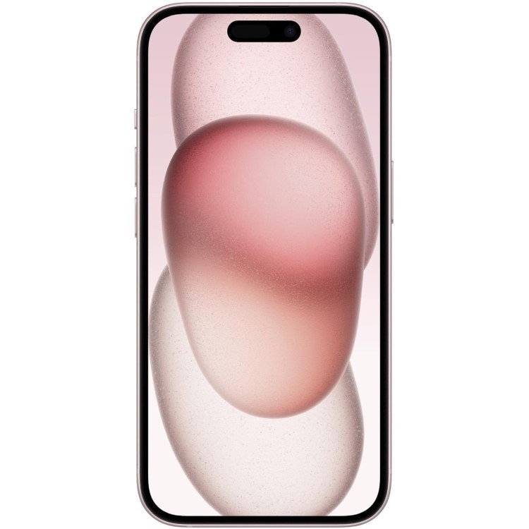 Refurbished Apple iPhone 15 Pink 6.1" 128GB 5G Unlocked & SIM Free Smartphone