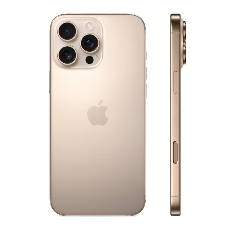Apple iPhone 16 Pro Desert Titanium 6.3" 128GB 5G Unlocked & SIM Free Smartphone
