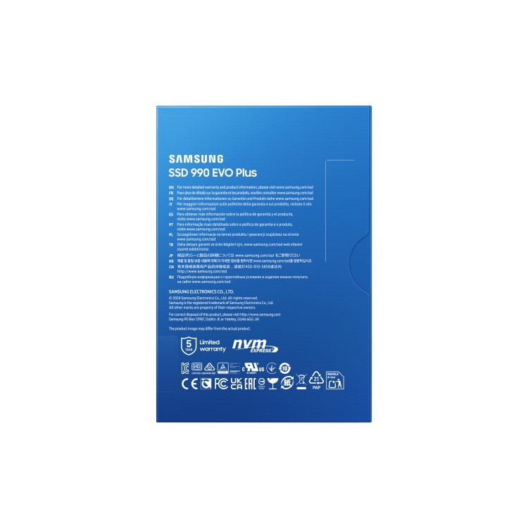 Samsung 990 EVO Plus 2TB M.2 2280 Internal SSD