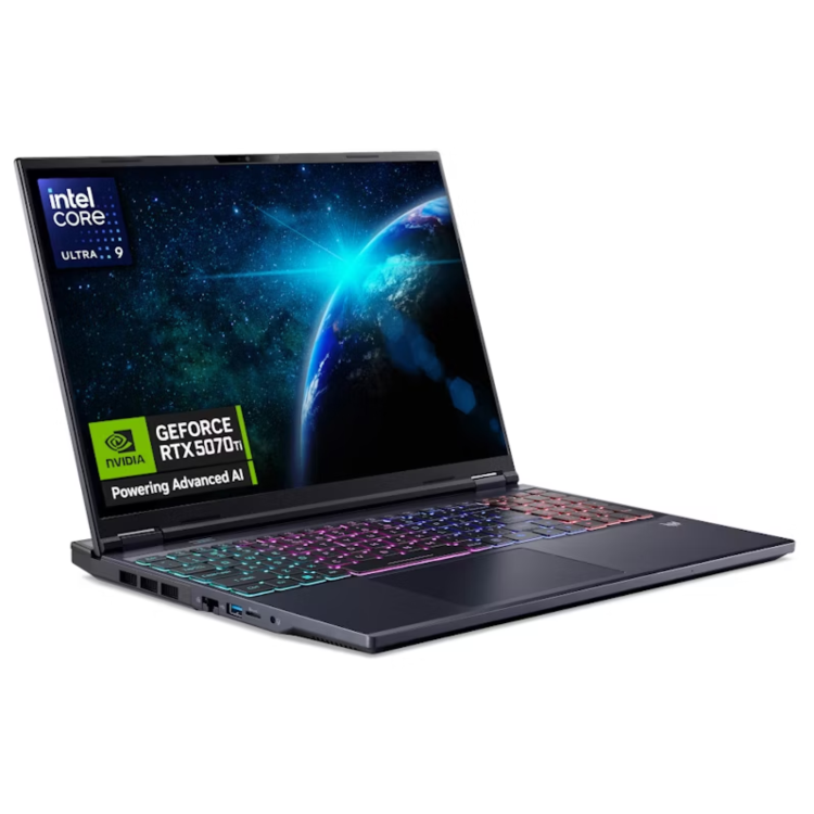 Acer Predator Intel Core Ultra 9 32GB RAM 1TB SSD RTX 5070 Ti 240Hz 16 Inch Windows 11 Gaming Laptop