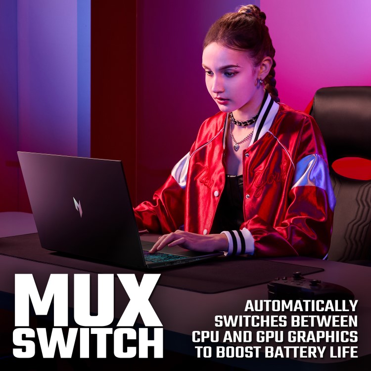 Acer Nitro V 16 AI V16 AI AMD Ryzen 7 16GB RAM 512GB SSD RTX 5050 180Hz 16 Inch Windows 11 Gaming Laptop