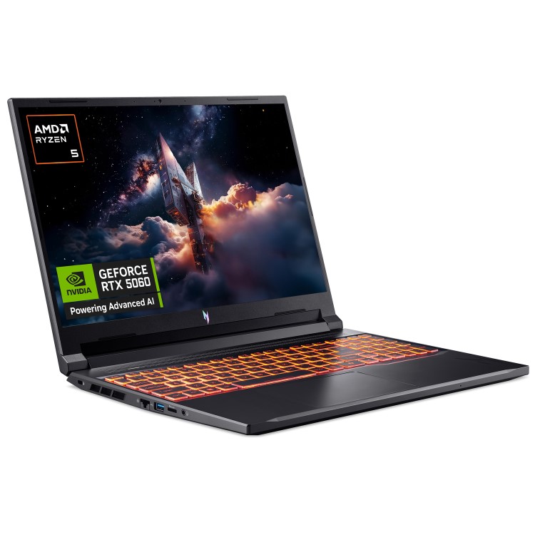 Acer Nitro V16 Ai AMD Ryzen 5 16GB RAM 1TB SSD GeForce RTX 5060 180Hz 16 Inch Windows 11 Gaming Laptop