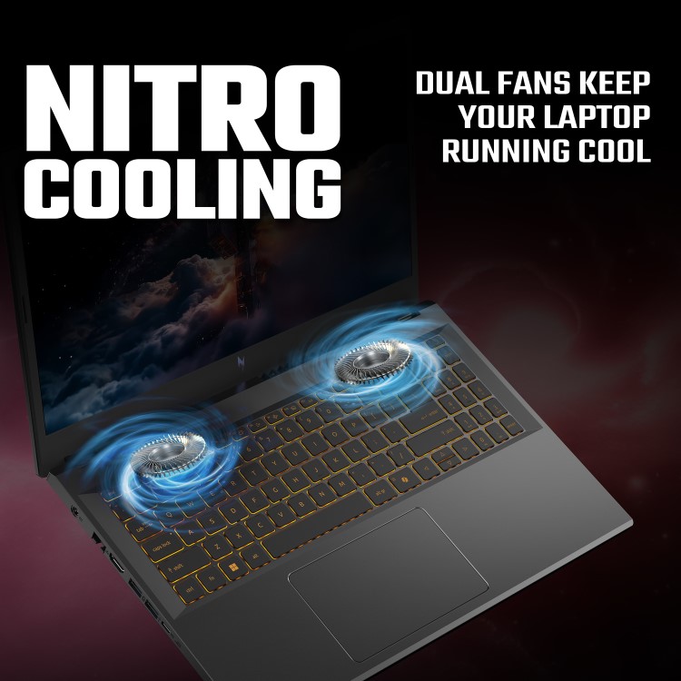 Acer Nitro V15 Intel Core i5 16GB RAM 1TB SSD RTX 5060 165Hz 15.6 Inch Windows 11 Gaming Laptop