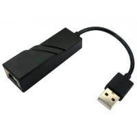 OEM USB 2.0 to Ethernet 10/100 Mbps Black Adapter
