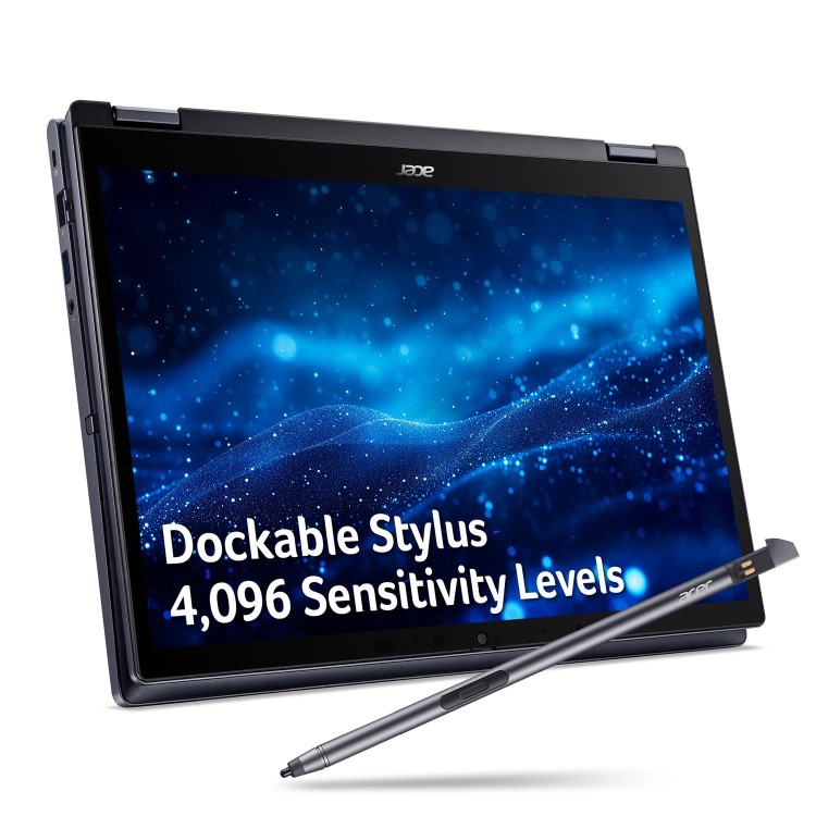 Acer TravelMate Intel Core i3 8GB RAM 256GB SSD 14 Inch Windows 11 Pro Education Touchscreen Laptop