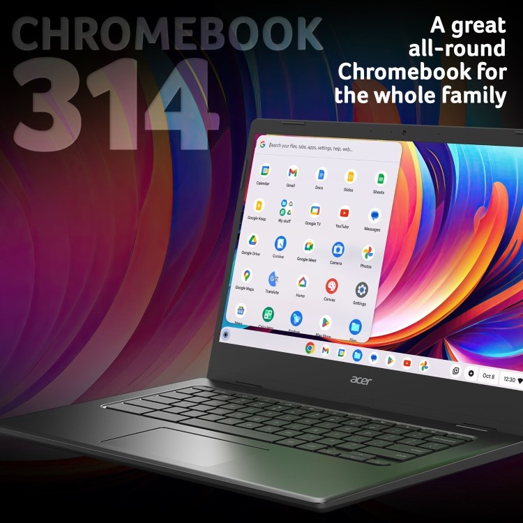 Acer 314 Intel Celeron 4GB RAM 64GB eMMc 14 Inch Chromebook