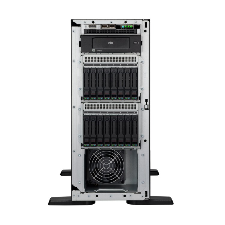 HPE ProLiant ML110 Gen11 Intel Xeon Silver 4510 2.4GHz 12c 64GB RAM 2x480GB SDD 4.5U Tower Server