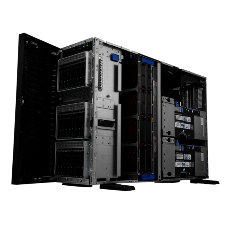 HPE ProLiant ML350 Gen11 Intel Xeon Silver 4510 2.4GHz 12c 64GB RAM 2x960GB SSD 4U Tower Server