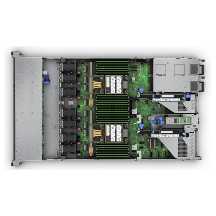 HPE ProLiant DL360 Gen11 Intel Xeon Silver 4510 2.4GHz 12c 64GB RAM 2x2.4TB HDD 1U Rack Server