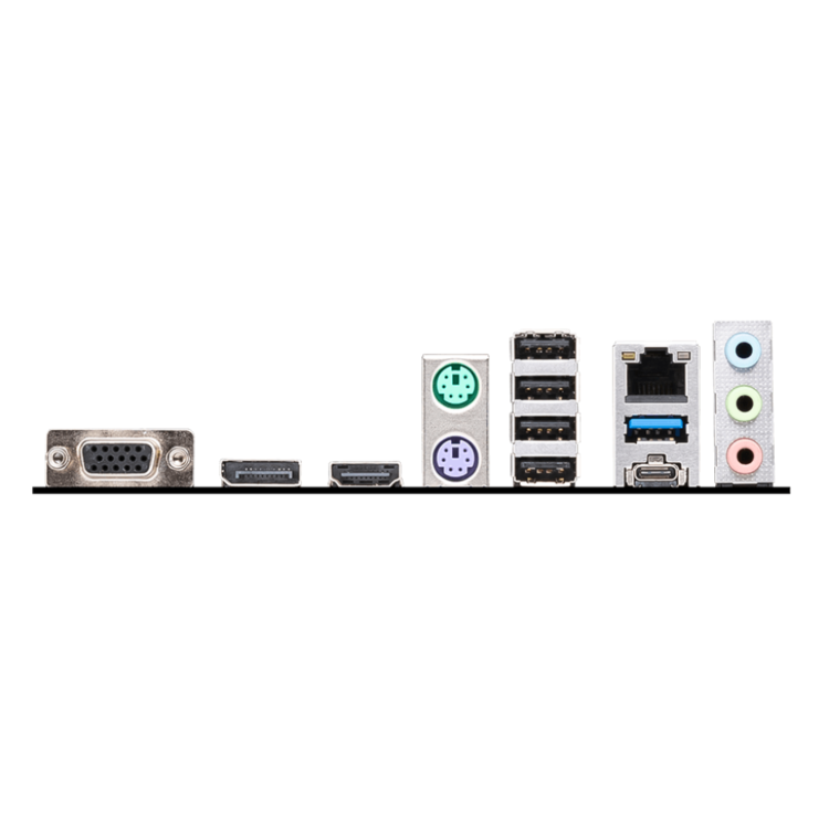MSI PRO B760M-P Intel B760 1700 DDR4 Micro ATX Motherboard